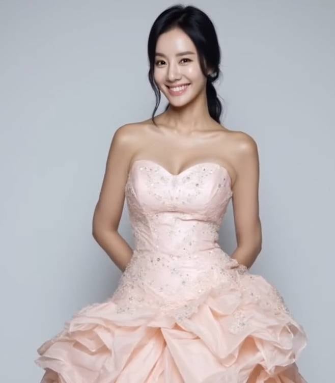 6년 열애 끝 1살 연상 사업가와 웨딩마치…46세에 부부 된 각시탈 여배우
