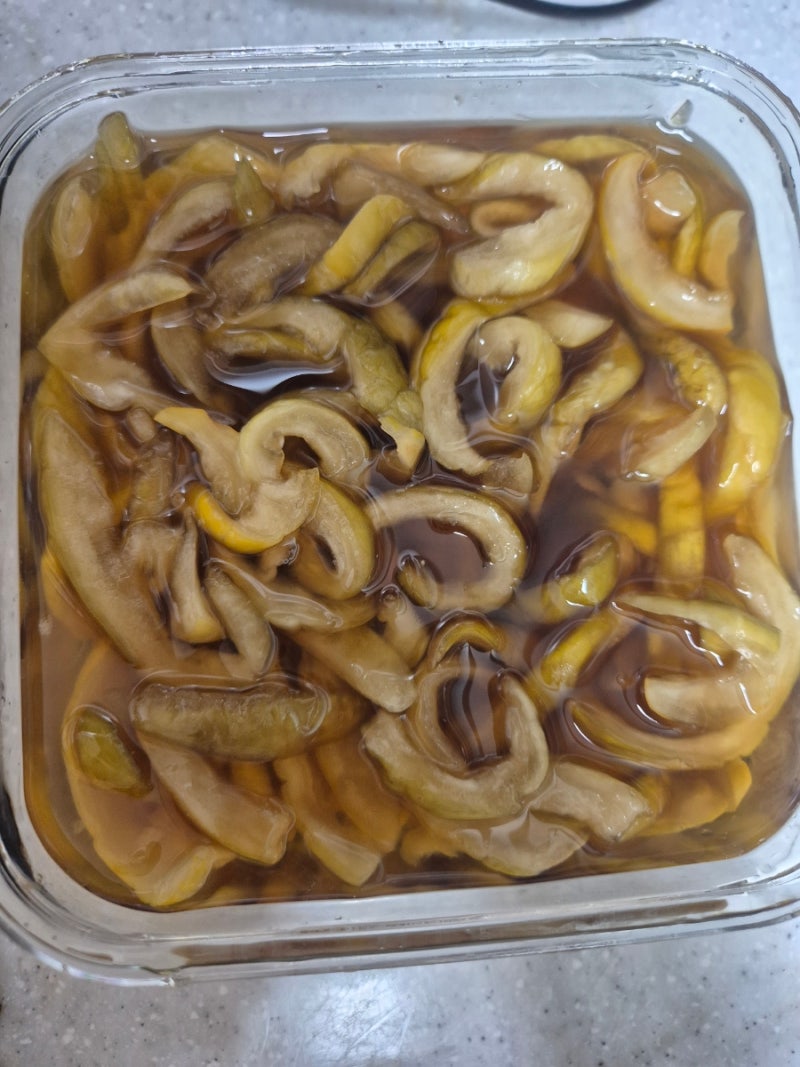 참외장아찌 만들기