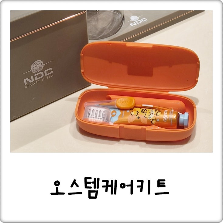 여행필수품 오스템케어키트, 해외여행에서 진짜 편했던 여행용 세면도구