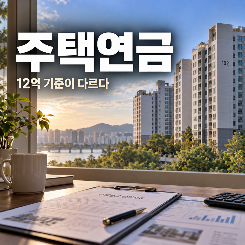 주택연금 12억까지 된다길래 봤더니, 공시가격과 수령액 기준은 달랐다