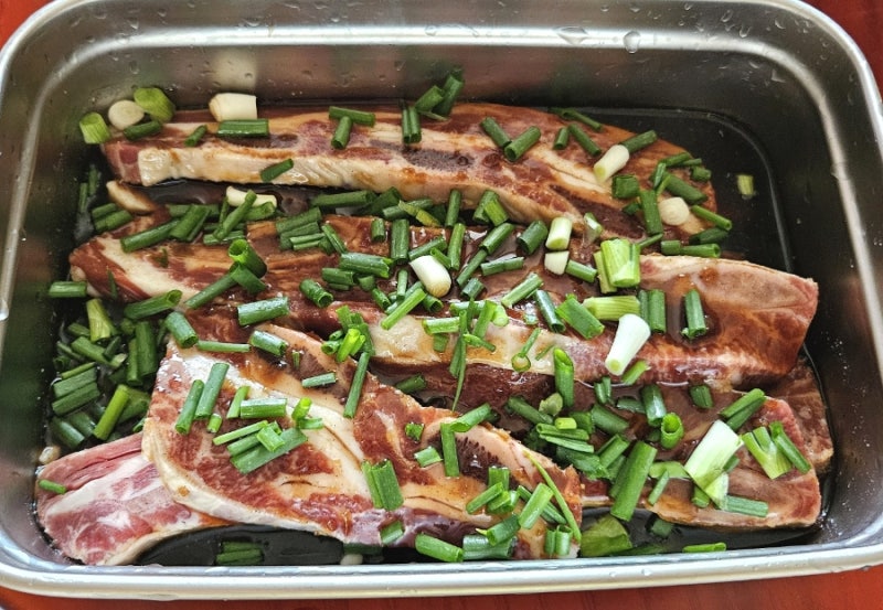 청정원 LA갈비 양념 후기와 갈비 재우기 레시피