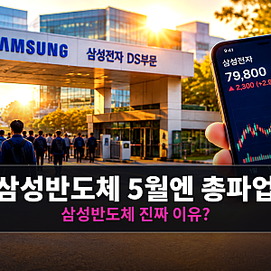 삼성반도체 5월엔 총파업 직전까지 갔는데 9월엔 6억 성과급 얘기