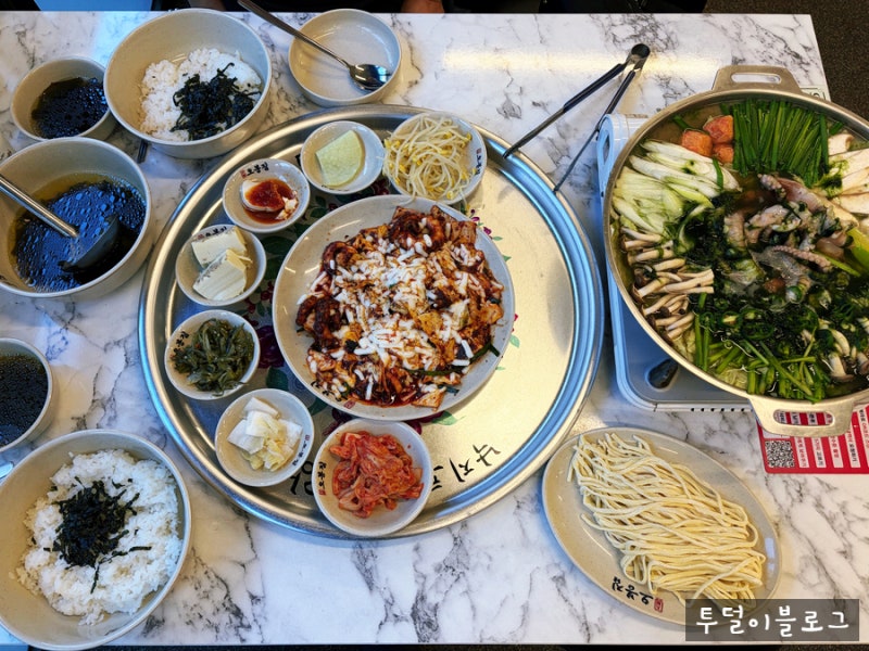 경희의료원 맛집 오봉집, 뜨끈한 매생이연포탕과 매콤한 직화낙지