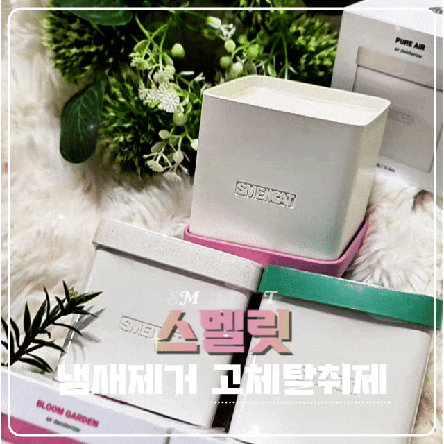 고체 탈취제 추천 스멜릿 최대 99.9% 강력한 냄새제거 탈취제