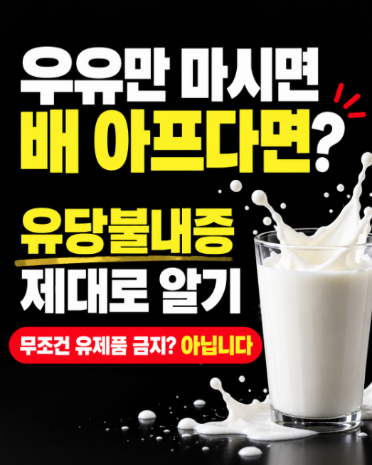 유당불내증이면 우유 끊어야 할까? 논문 찾아보니 의외였습니다