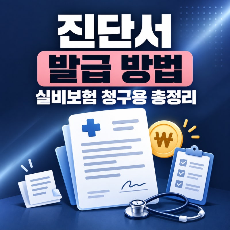 진단서 발급 방법｜실비보험 청구용 발급 절차·비용·진료확인서 차이 총정리