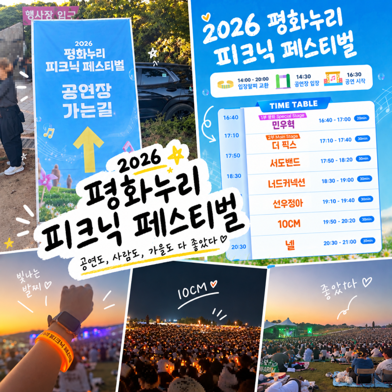 파주 임진각 평화누리 피크닉 페스티벌, 10CM부터 선우정아까지 즐긴 가을 음악축제