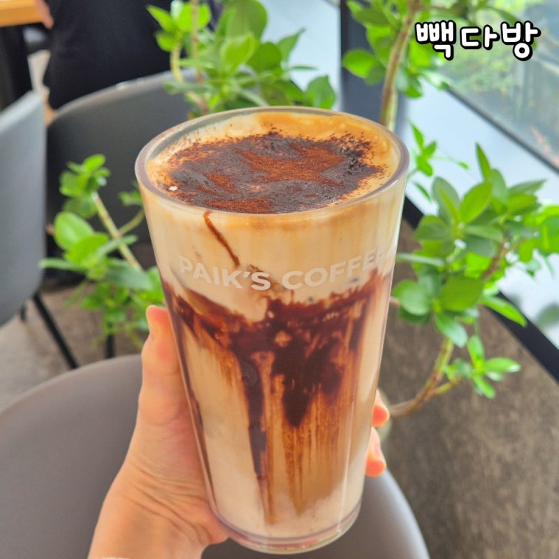 빽다방 신메뉴 블글라 챔피언스 블랙벨벳라떼 가격 후기