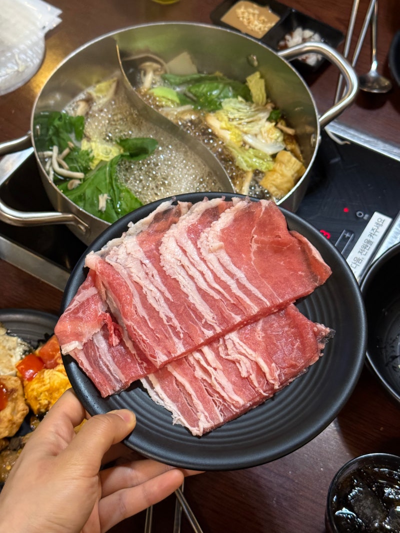 마두역샤브샤브 가을 신메뉴 작정했네! 로운 샤브샤브 뉴코아 일산점