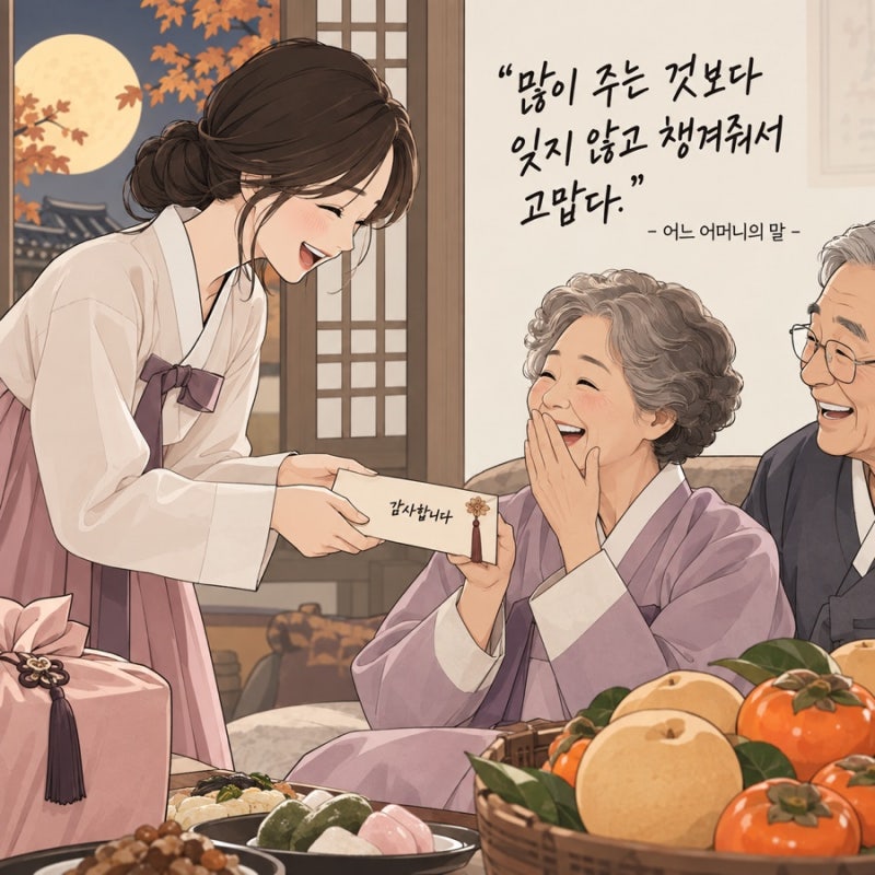 추석 부모님 용돈 20만 원도 적다고? 실제 평균 보고 놀랐습니다