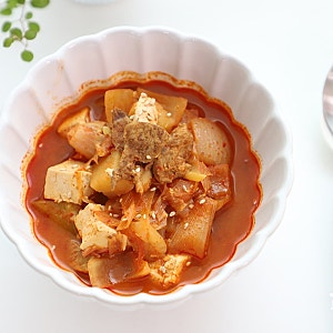 돼지고기 애호박 감자 두부 고추장찌개 레시피 백종원 고추장찌개 만드는법