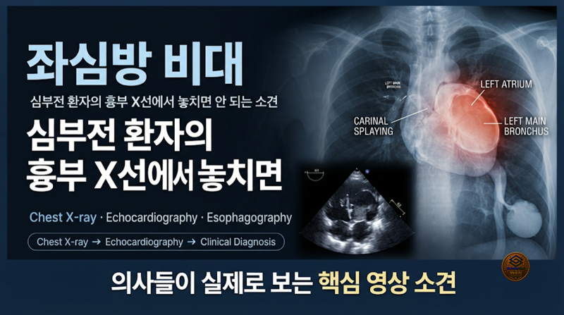 Case Review_268-진행성 심부전 증상으로 내원한 80대 여성-좌심방 비대(enlarged left atrium)