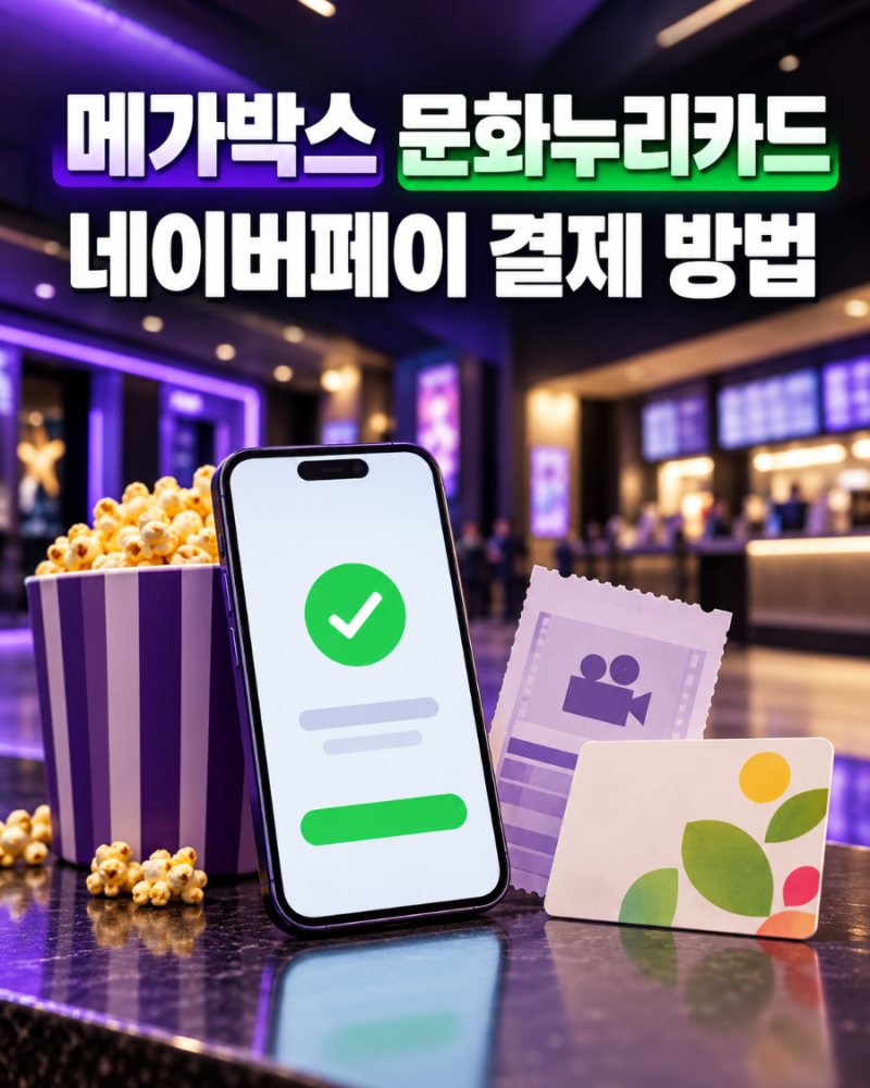 메가박스 문화누리카드 네이버페이 결제 방법｜암살자(들) 영화 2,500원 할인 예매