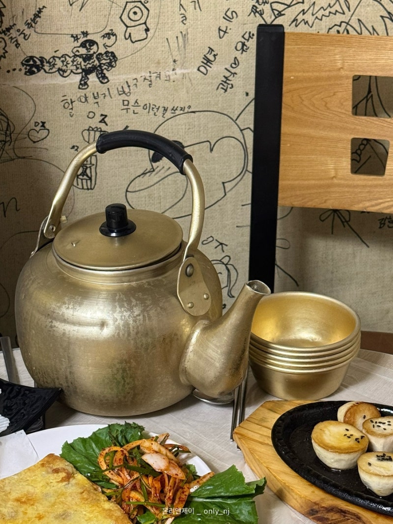추석연휴 가족모임으로 삼천동 전주막걸리 원조 맛집 푸짐한 가족상