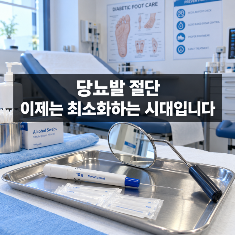 당뇨발 — 절단, 이제는 최소화하는 시대입니다