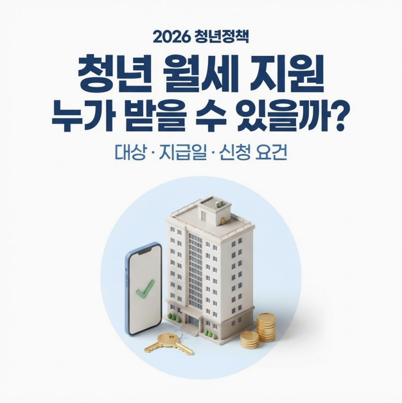 청년월세지원 2026 대상 지급일, 누가 받을 수 있을까?
