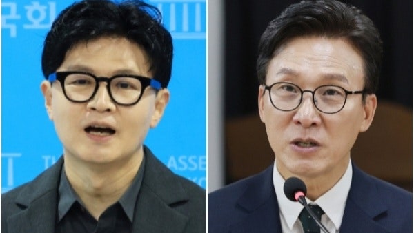 차기 대선 적합도… 한동훈 18.1% vs 김민석 14.8% ‘오차범위 접전’