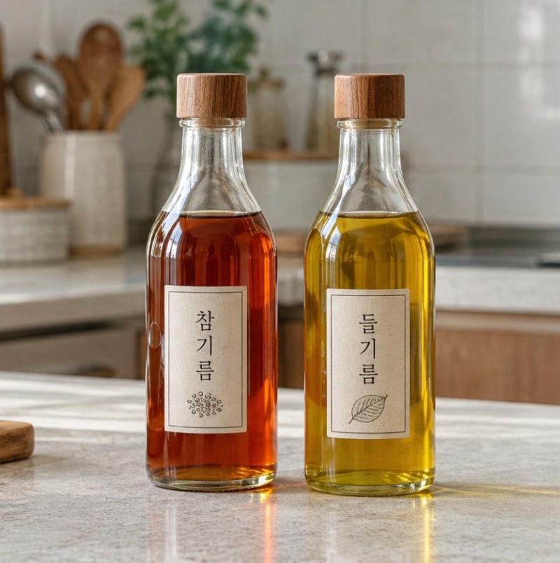 참기름 들기름 보관법 차이, 냉장고에 넣는 건 어느 쪽일까?