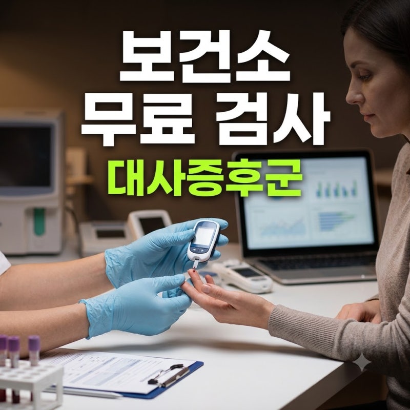 보건소 대사증후군 무료 검사 직접 받아보고 식단 바꾼 솔직 후기