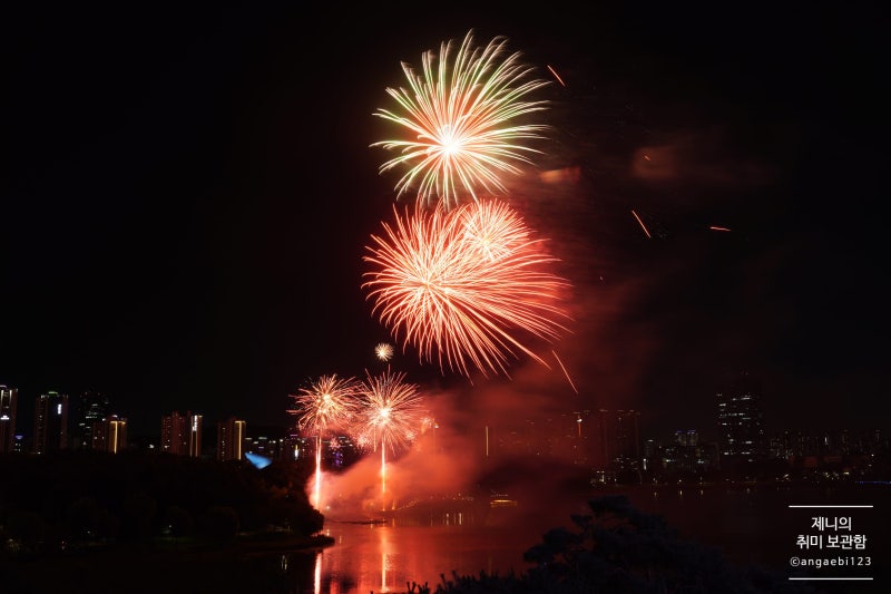 2026년 9월 수원 광교호수공원 드론 불꽃축제 -1- 불꽃 사진