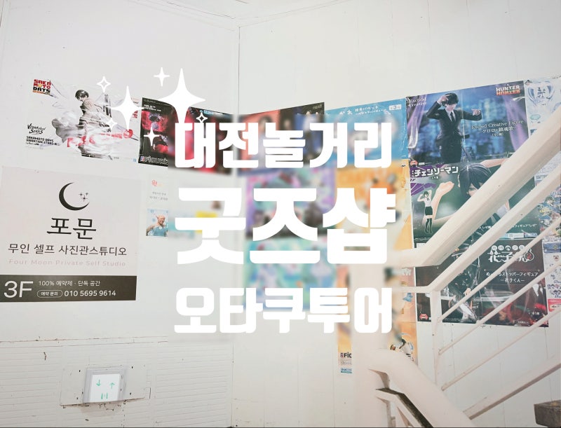 일상 일기, 대전 으능정이 거리 굿즈샵 투어