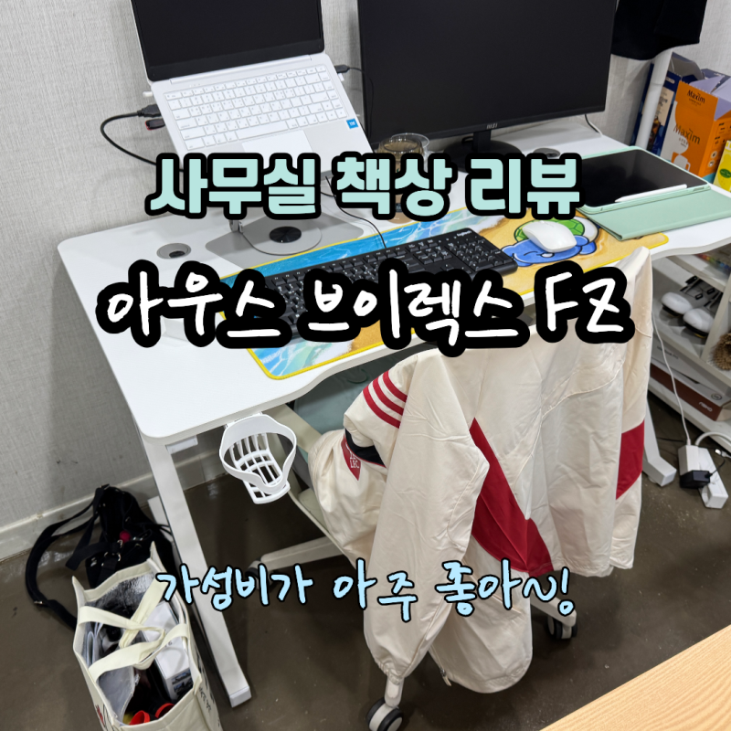 아우스 브이렉스 FZ형 책상 후기, 6만원대 가성비 사무용 책상 구매 솔직리뷰