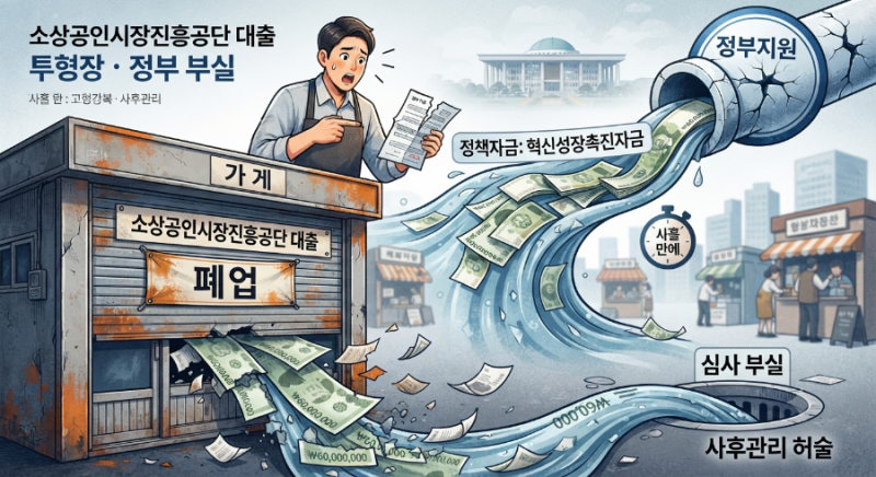 "6천만 원 입금되자마자 '셔터 닫았다'… 구멍 뚫린 소진공 대출"