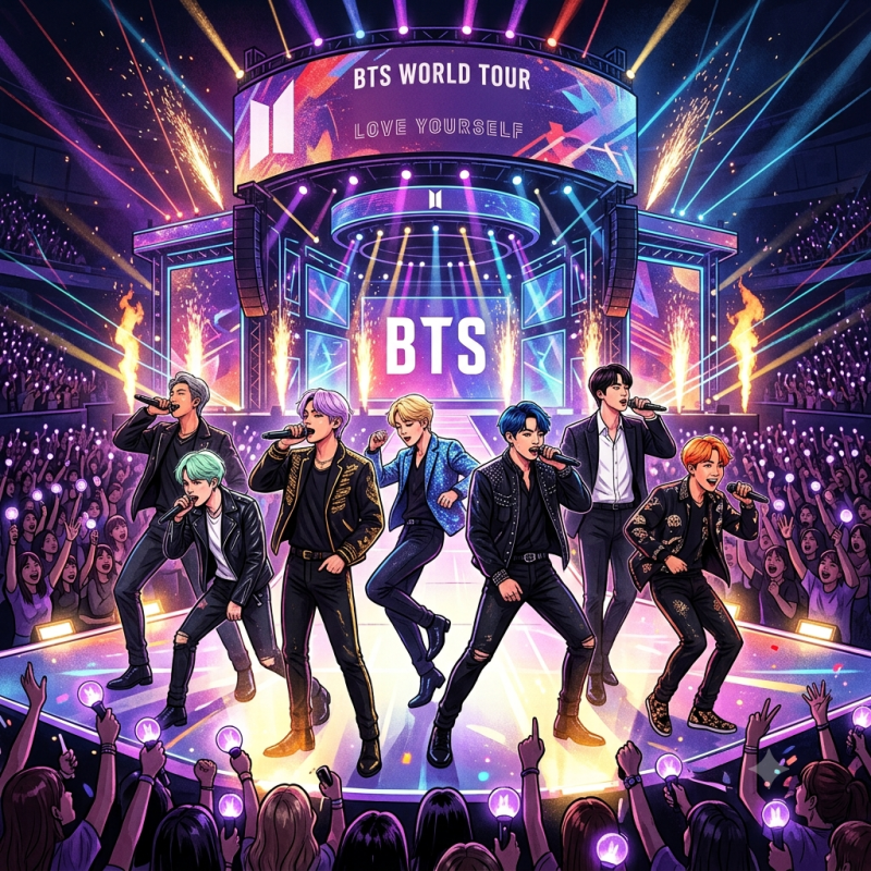 BTS 아리랑 월드투어 역대급 매출 기록 정리