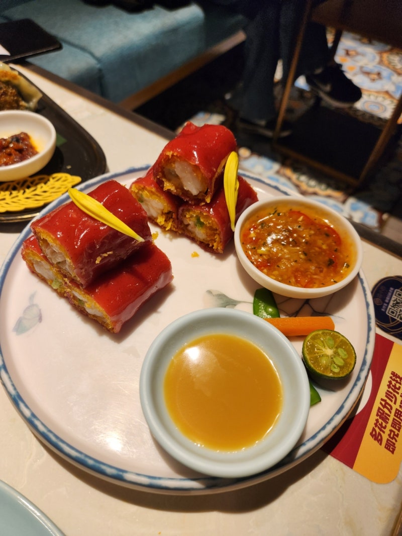 상하이 여행기 (마지막): 8일차 딤섬 맛집 점도덕, 와이탄 관광터널, 지엔빙 산동잡곡전병, 홍....