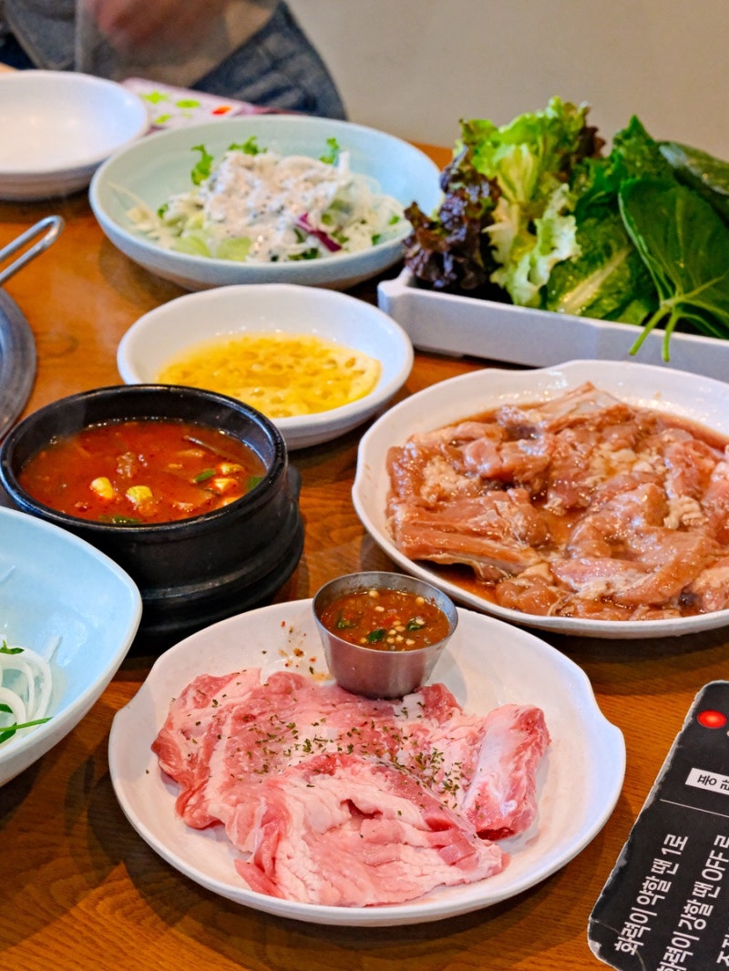 목포 갈비 먹고 싶을 때 딱 떠오른 식당 '하늘천숯불갈비' 2층 대형식당으로 200명 단체도 가....