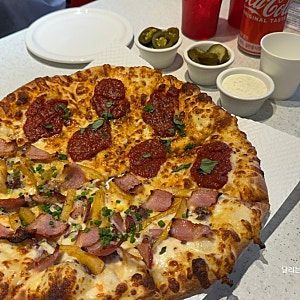 위례 피자 맛집 잭슨피자 위례점 제스티잭슨 마가리타 하프앤하프 후기