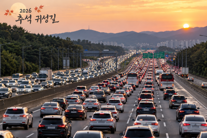 "경부,서해안,호남 어디가 가장막힐까?" 추석 귀성길 정체 예상