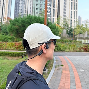 rnrn 마라톤 러닝 캡 모자 세이지 컬러 테니스 골프까지 커버