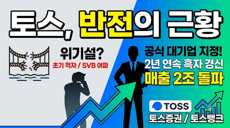 토스 망했다더니 대기업 지정? 2년 연속 흑자 경신과 비바리퍼블리카 실적 반전 총정리