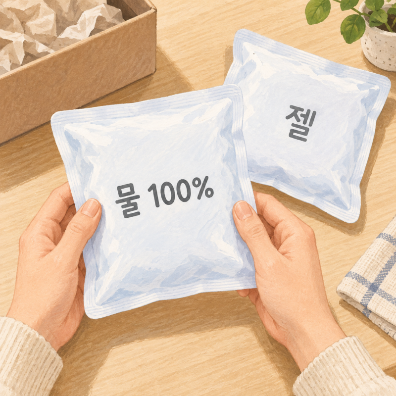 아이스팩, 주민센터에서 안 받는다면? 물·젤 확인 뒤 버리는 법