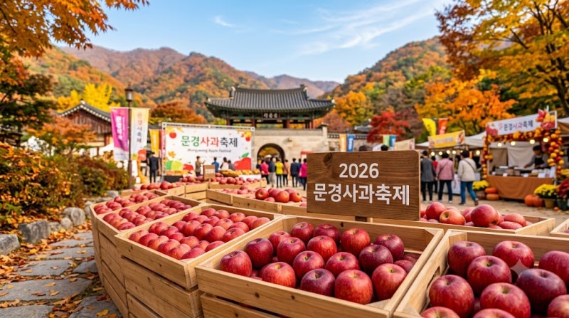 2026 문경사과축제 일정 장소 감홍사과 고르는 팁 문경새재 가을여행 총정리