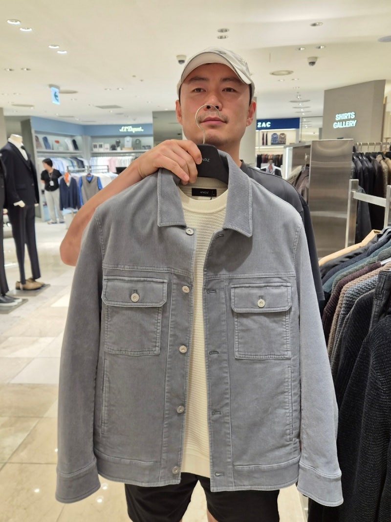 잠실 남자 정장 롯데백화점 앤드지 비즈니스캐쥬얼 예쁜 남자옷 추천해요.