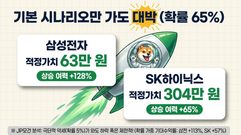 삼성전자 vs SK하이닉스, JP모건의 선택은? 9대 핵심 쟁점과 목표주가 총정리