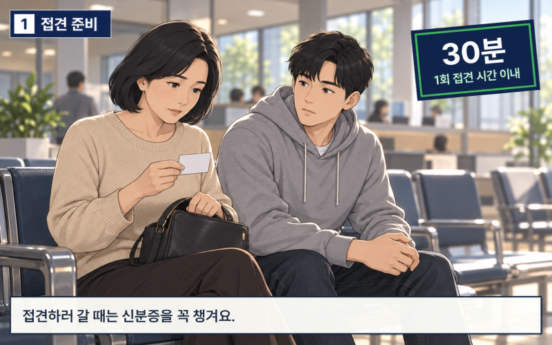 구치소 접견은 어떻게 예약하나요? 접견 종류·준비물·시간 총정리