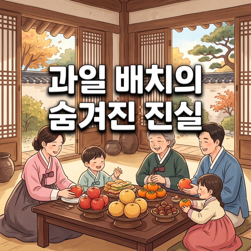 홍동백서 조율이시 뜻 고문헌 어디에도 없던 엉터리 예법의 진실