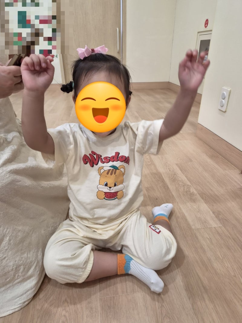 어린이집 등원복 밀크베이비 상하복 구매 후기