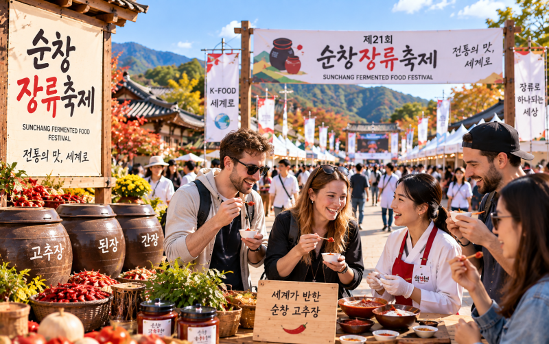 2026 순창 장류 축제가 ‘글로벌 K푸드 축제’로 고추장으로 이탈리아 요리를?