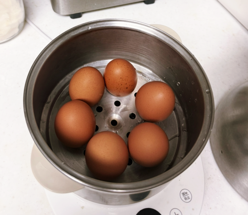 매일 계란 삶기 귀찮다면 — 에버홈 스팀 멀티찜기 실사용 후기