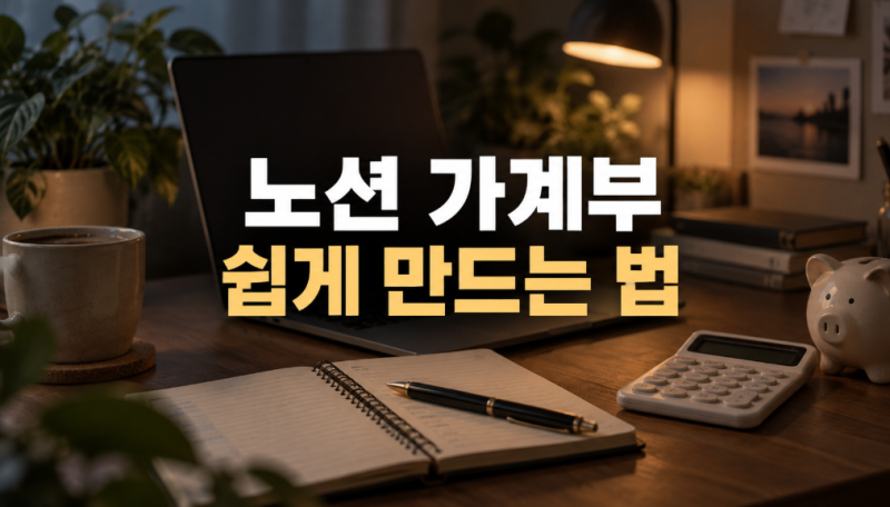 4편. 노션 가계부 만드는 방법｜수입·지출을 간단하게 관리하기