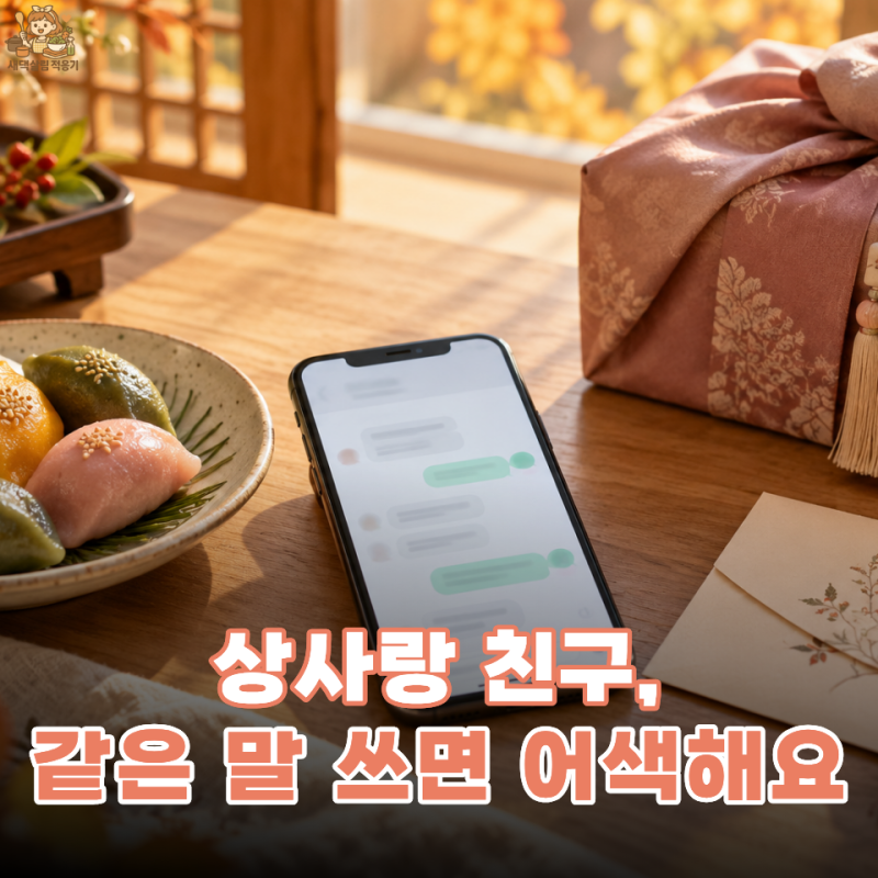 2026 추석 명절 인사말, 상사·친구·가족별로 다르게… 바로 쓰는 문구 모음