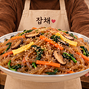 잡채 황금레시피, 양념 비율보다 먼저 챙긴 삶은 당면 코팅