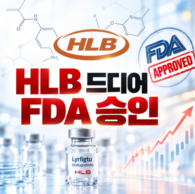HLB 드디어 FDA 승인, 물린 주주가 본 월요일 주가