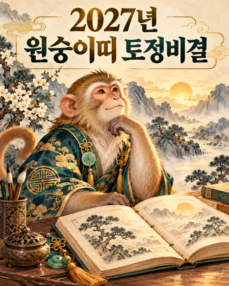 2027년 원숭이띠 신년운세·토정비결