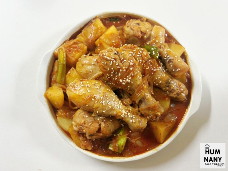 닭다리 찜닭만들기 고추장찜닭 레시피