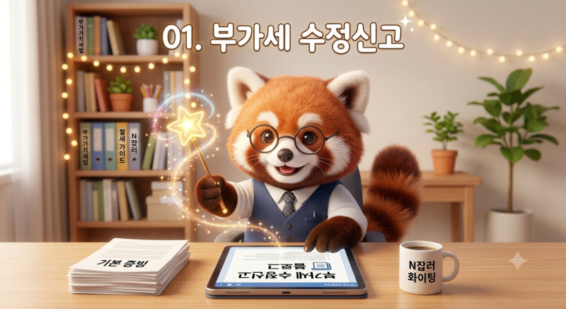 매출 누락 뒤늦게 알았다면? 부가세 수정신고 방법 & 가산세 감면 꿀팁